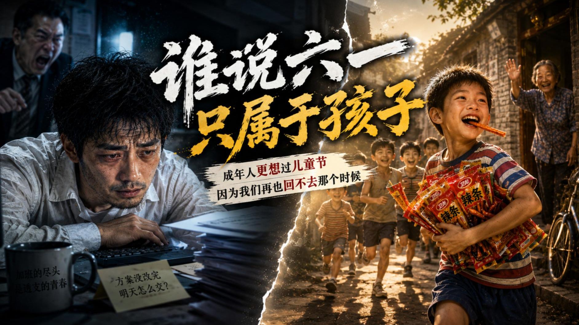 谁说六一只属于孩子